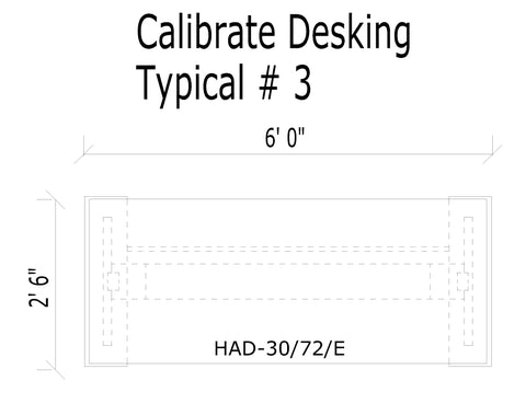 AIS Calibrate Height Adjustable Desk