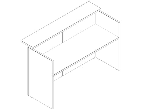 AIS Calibrate Reception Desk Shell