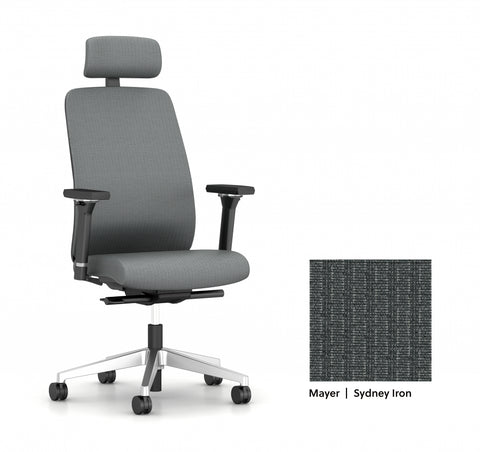 AIS Bolton Fabric High-Back Executive Chair