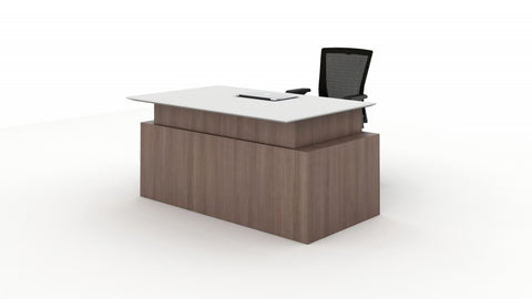 AIS Height Adjustable Executive Desk